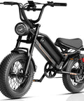 All Terrain Off Road Electric Bike For Adults With 2000W Peak Power 16 Inch Wheels rugged frame and fat tires