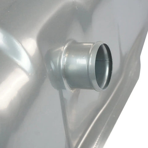 Close-up of valve on Beefed Up 20 Gallon Gas Tank Replacement for Chevy S10 GMC S15 Sonoma and Syclone 1985 1995 Models