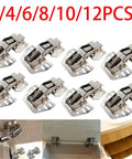 Heavy Gauge Overhead Cabinet Hinges Pack Of 10 Hella Durable Swing Up Door Stays Built Badass For RV Camper Van kitchen