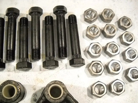 Bolts and nuts included in Tandem Axle Trailer Suspension Rebuild Kit With Eye-To-Eye Leaf Springs And 6 Inch Equalizers Fits 3500-7000 GVW