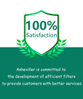 100% satisfaction badge for AP200 Filter Replacement For Instant AP200 Air Purifier With H13 True HEPA Activated Carbon Antimicrobial Coating.