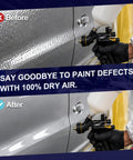 Desiccant Cartridge Replacement For CT30 Filter Pro Grade 0.1 Micron Filtration reduces paint defects in automotive finishing.