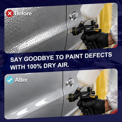 Desiccant Cartridge Replacement For CT30 Filter Pro Grade 0.1 Micron Filtration reduces paint defects in automotive finishing.