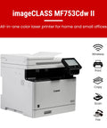 Color Wireless Duplex Printer All In One With Scanner Copy Fax Four In One 35 PPM Color And Black White Auto Document Feeder