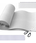 High Efficiency Filter Material For Custom Cut Air Filters That Capture Dust And Pet Dander Down To 0.3 Microns With Adhesive Hook Tape