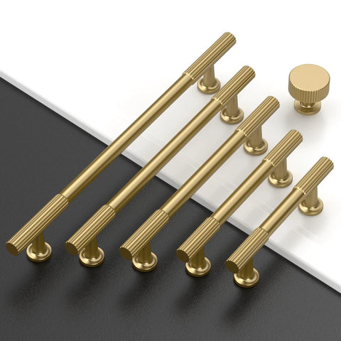 Champagne Bronze Cabinet Knobs 10 Pack Single Hole 1 Inch Drawer Pulls For Kitchen And Bathroom Cabinets Easy Installation