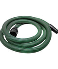 Premium 5 Meter Replacement Dust Extractor Hose Compatible With Festool. Flexible green hose for effective dust collection.