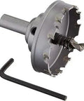 Big 4.25 Inch Carbide Tipped Hole Cutter Delivers 1 Inch Depth Of Cut For Fast, Clean Holes In Stainless Steel, Cast Iron, Sheet Metal, Copper And More