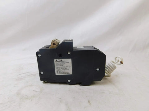 Type CH Ground Fault Breaker 30 Amp 2 Pole 120/240V GFCI With 10 kAIC Self Test UL 489 on white background