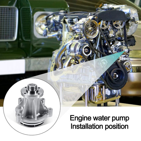 Water Pump Kit With Gasket For Ford F150 F250 F350 E Series Econoline 4.6L 5.4L Engines OEM Part 252841 AW4130 DIY Ready