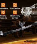 Dual Steering Stabilizer For Ford F 250 F 350 Super Duty 4WD Lifted Trucks, 2 To 8 Inch Lift, G1 Version displayed on off-road truck