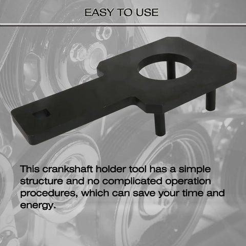 Beefy Crankshaft Pulley Holding Tool For VW Routan Dodge Chrysler Ram 3.6L Engines 10198A easy to use tool on display