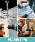 Pro Grade M35 Cobalt Drill Bit Set 13 Piece for Stainless Steel and Hard Metals demonstration and application tips