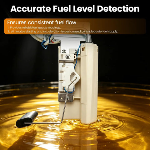 Front And Rear Fuel Pump Assembly For Ford F150 F250 F350 Super Duty 1992 Through 1997 showing accurate fuel level detection mechanism.