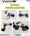 Step-by-step installation of phone adapter for 90mm Refractor Telescope With 900mm Focal Length AZ Mount Easy Setup Precision Adjustment