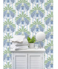 Top Shelf PVC Free Preppy Wallpaper With Heavy Duty Matte Linen Texture Ideal For Busy Homes Or Tight Offices Super Easy Paste To Paper Application.