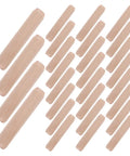 100 Piece Wood Dowels 6x30mm Fluted Dowel Pins With Beveled Ends, smooth and splinter-free, ideal for woodworking projects.