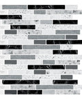 Self Adhesive Peel And Stick Kitchen Backsplash Tiles Gray 12x12 In 10 Sheets Vinyl Decorative Tile Panels for Easy DIY Install