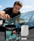 Windshield Crack Repair Kit Do It Yourself Glass Repair Solution Quick Fix For Home Roadside And Auto Shop Use Three Step Process To Restore Chips And Cracks With Invisible Finish And Durable Seal