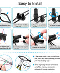 Installation steps for 60 Pack Low Voltage Landscape Lighting Connectors Waterproof 12-20 Gauge Quick Lock Wire Connectors.