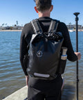 25L Waterproof Surf Backpack For Adventure With Roll Top Closure Keeps Gear Dry In Any Weather Built For The Grind On Beach Trips