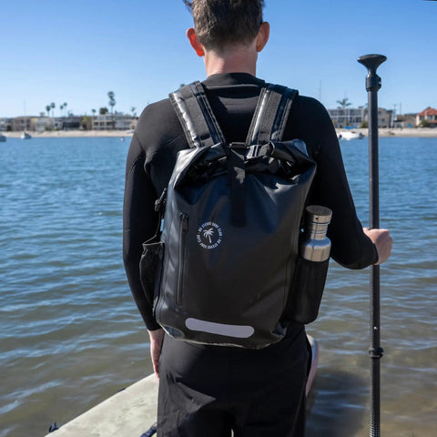25L Waterproof Surf Backpack For Adventure With Roll Top Closure Keeps Gear Dry In Any Weather Built For The Grind On Beach Trips Surf Sessions Boat