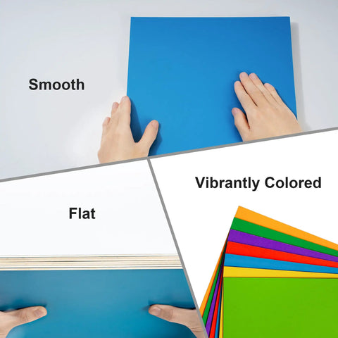 7 Pack Rainbow Colored Plywood Sheets 12 By 12 By One Eighth Inch 3mm Thick Unfinished Wood For Laser Cutting And Engraving DIY Craft Kits