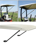 Rugged Sun Shade Canopy For John Deere Compact Utility Tractors With ROPS Up To 34 Inches Easy Install Bracket 36W By 40L