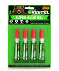 All Purpose Super Glue Gel For Plastic Shoes Metal Ceramic And Wood Crystal Clear Instant Bond In 10 To 45 Seconds packaging