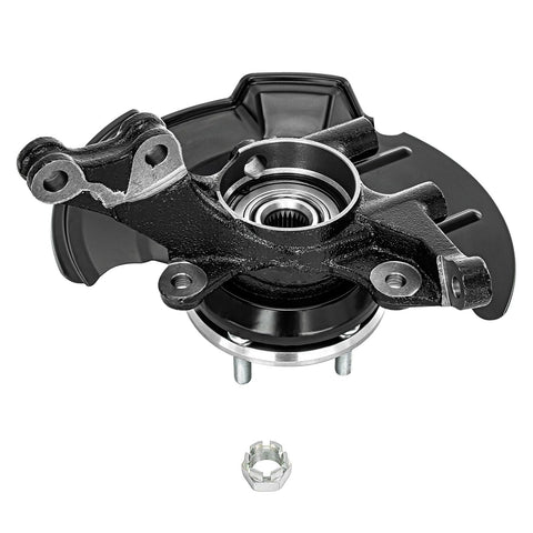 Front Left Steering Knuckle With Wheel Bearing Hub Assembly For 2007 2012 Hyundai Elantra Driver Side Replacement ABS Models Only