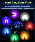 White T5 74 LED Bulb Dash Lights With PC74 Twist Socket Dimmable For Car Instrument Panel Maps And Dome Lighting Ultra Bright 100lm 12V Long Lasting Lighting Upgrade color options shown