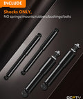 Nissan Frontier And Xterra Front And Rear Shock Absorbers And Struts Set 2000 2001 2002 2003 2004 2WD 4WD Fits All Models Replacement OCPTY