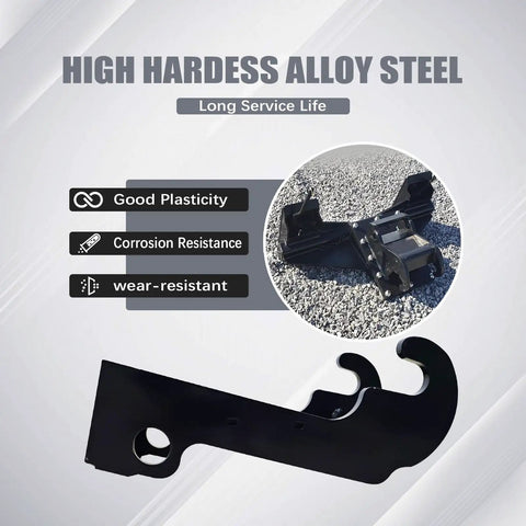 No Fuss Quick Connect Excavator Bucket Coupler Bracket For Easy Mounting On Bobcat E Series Mini Excavators E26-E63