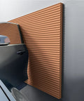 Premium Nbr Foam Garage Wall Protectors Crash Proof Car Door Bumper Saver Strips against a car door in a garage setting.