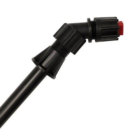Close-up of nozzle attachment for 4 Gallon ProSeries Diaphragm Backpack Sprayer For Fertilizers, Herbicides, And Pesticides
