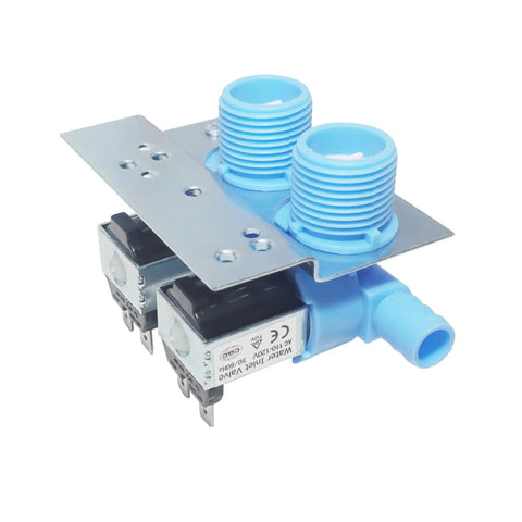 Gasket Inlet Valve Assembly With Mounting Brackets For Whirlpool And Kenmore Washers Fits Models 292197 3349451 3354565