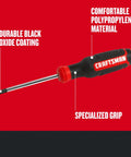 Heavy Duty Phillips Screwdriver With Bi Material Grip And Ph 1 X 3 Inch Shaft Featuring Black Oxide Tip For Rock Solid Handling And Quick Spin Control On Precision Tools And Weekend Shop Hustles with durable black oxide coating and comfortable polypropylene handle.