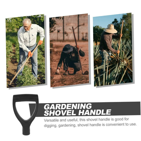 Shovel Grip Handle Replacement For Gardening Heavy Duty Durable Plastic Construction Lightweight Garden Tool Accessory