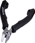 4.75 Inch Precision Flush Cutters For PCB Work And Electronics Repairs Pro Grade Side Cutting Pliers with Black Handles