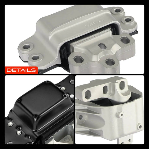 Built Tough Engine Motor And Transmission Mount Kit With Torque Strut for Volkswagen Eos GTI Jetta and Audi A3 Quattro close-up details