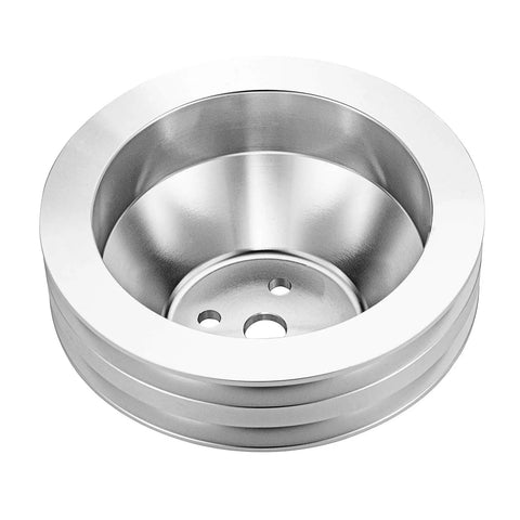All-In-One Ford Small Block V Belt Pulley Kit With Alternator, 3V Crankshaft, And 2V Water Pump CNC aluminum 3V crank pulley