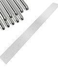 10 Pcs Pro Grade Stainless Steel Welding Rod Set for DIY Repairs, Low Splatter Brazing Rods in 1.2mm, 1.6mm, and 2.4mm