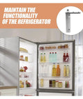 Ball Bearing Door Hinge Replacement 1 Piece Silver Quiet Durable Freezer And Refrigerator Hinge for indoor and outdoor use.