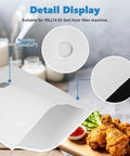 Essential Envelope Fryer Filter Paper For 55L Commercial Deep Fryers 13.6 By 17.3 Inches detail with aperture for grease filtration.