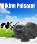 Two Outlet Milking Pulsator For Cow And Goat Milking Machines, Universal Pneumatic Pulsator Pump, in field with cows