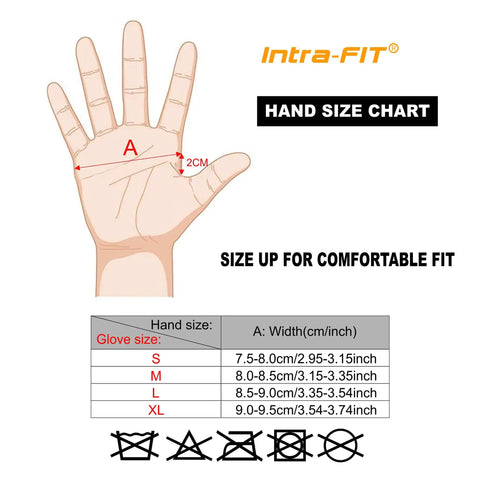 Hand size chart for Structural Firefighter Gloves With NFPA 1971 Compliance Moisture Barrier Heat And Flame Resistance