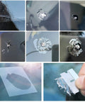 Car Windshield Repair Kit For Chips And Bullseye Cracks Quick Cure Glass Repair For Laminated Automotive Glass application.