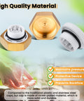 2 Pack Anti Siphon Valve Repair Kit for Outside Faucets, Vacuum Breaker Fix Set Compatible With Legend Valve LEG-108-903 and T550 T550A