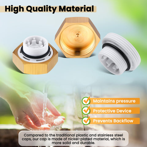 2 Pack Anti Siphon Valve Repair Kit for Outside Faucets, Vacuum Breaker Fix Set Compatible With Legend Valve LEG-108-903 and T550 T550A
