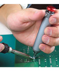 Pro Grade Desoldering Pump Solder Sucker For Quick Clean Melted Solder Removal Made In Japan Aluminum One Hand Operation Silicone Nozzle